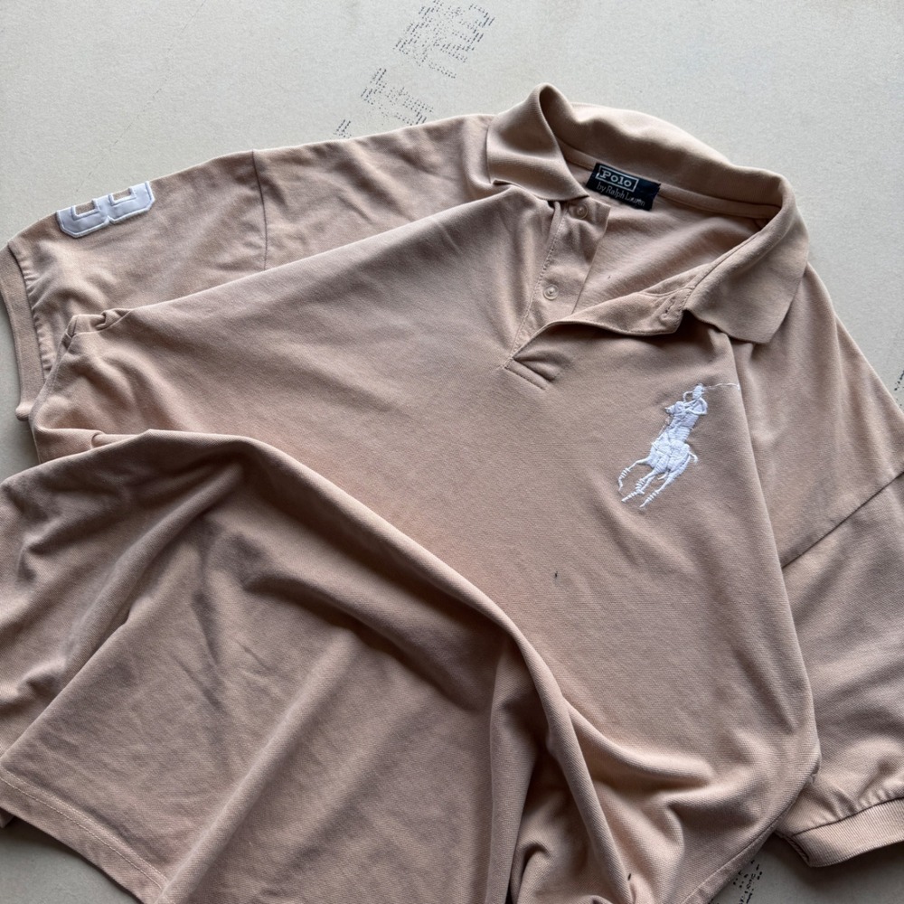 Y2K Polo Ralph Lauren Big Pony Polo Shirt - Picture 1 of 5